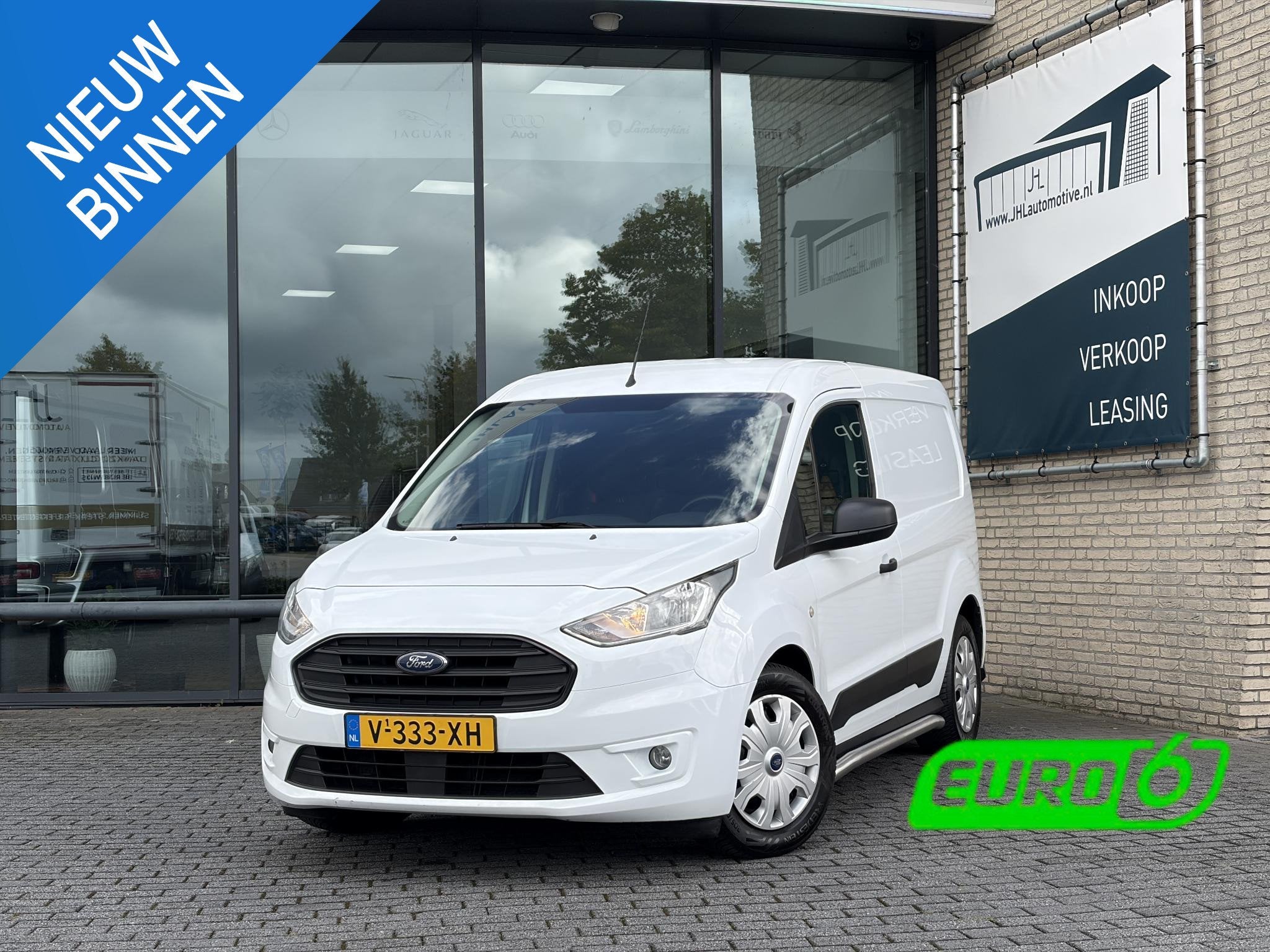 Ford Transit Connect 1.5 EcoBlue L1 Trend*A/C*TEL*VOORRUITVE, Voorwielaandrijving, Stof, Gebruikt, Euro 6