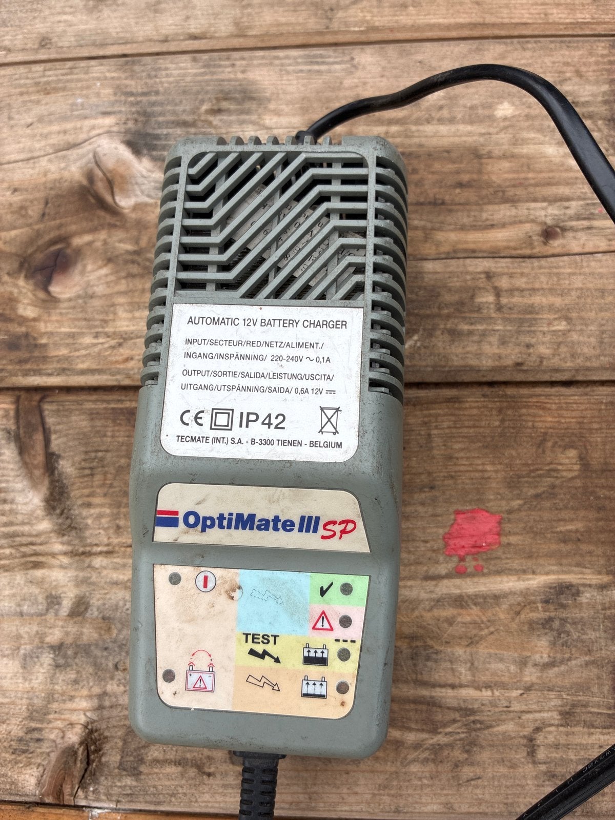 OptiMate III SP Automatische 12V Acculader, Gebruikt