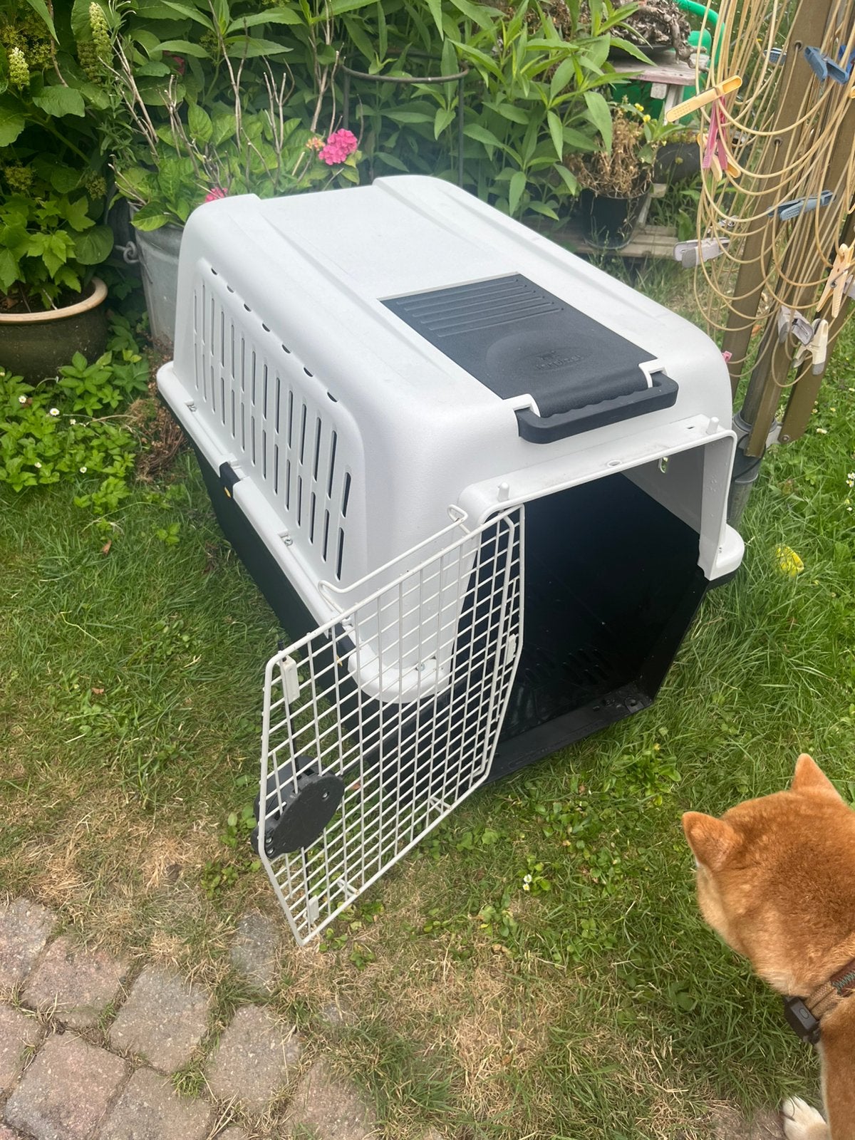 Ferplast Atlas 50 (81x55x58cm) honden transportbox / bench, Ophalen, Gebruikt