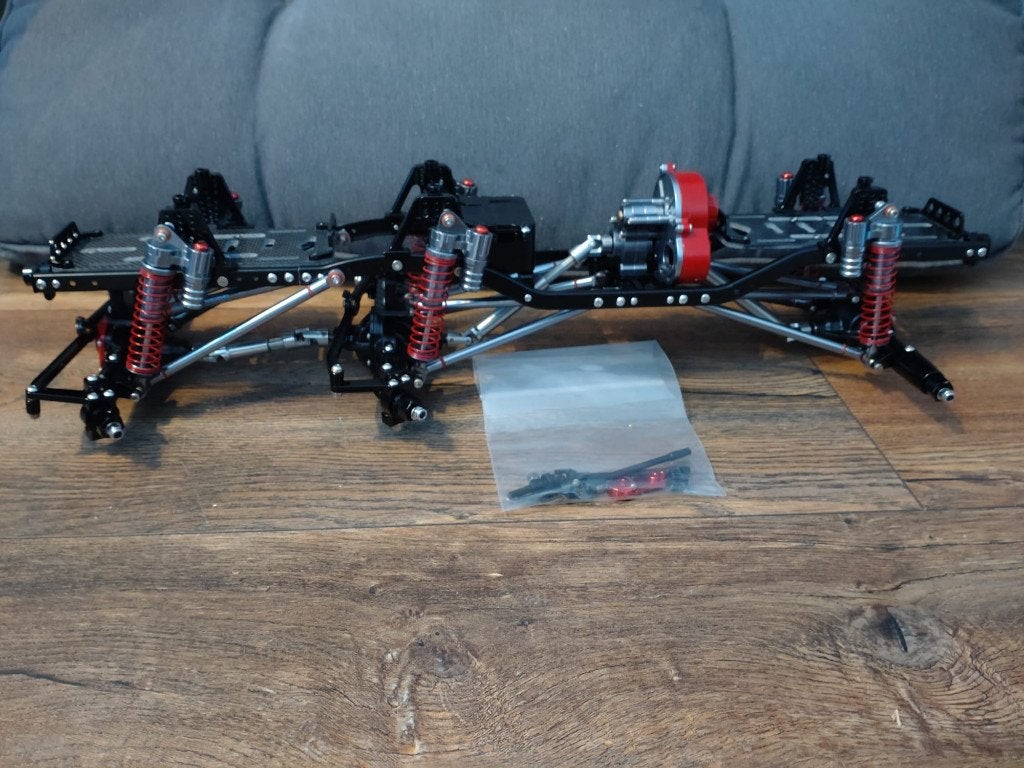 RC Crawler 6x6 Chassis, Hobby en Vrije tijd, Modelbouw | Radiografisch | Auto's, Auto offroad, Nieuw, Schaal 1:10, Overige typen