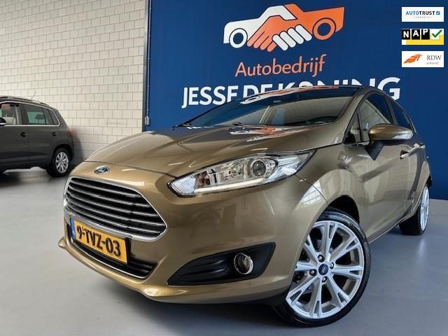 Ford Fiesta 1.0 Titanium,bj.2014,NAP met 99110 km.Climate,Sp, Auto's, Voorwielaandrijving, Euro 5, Stof, Startonderbreker