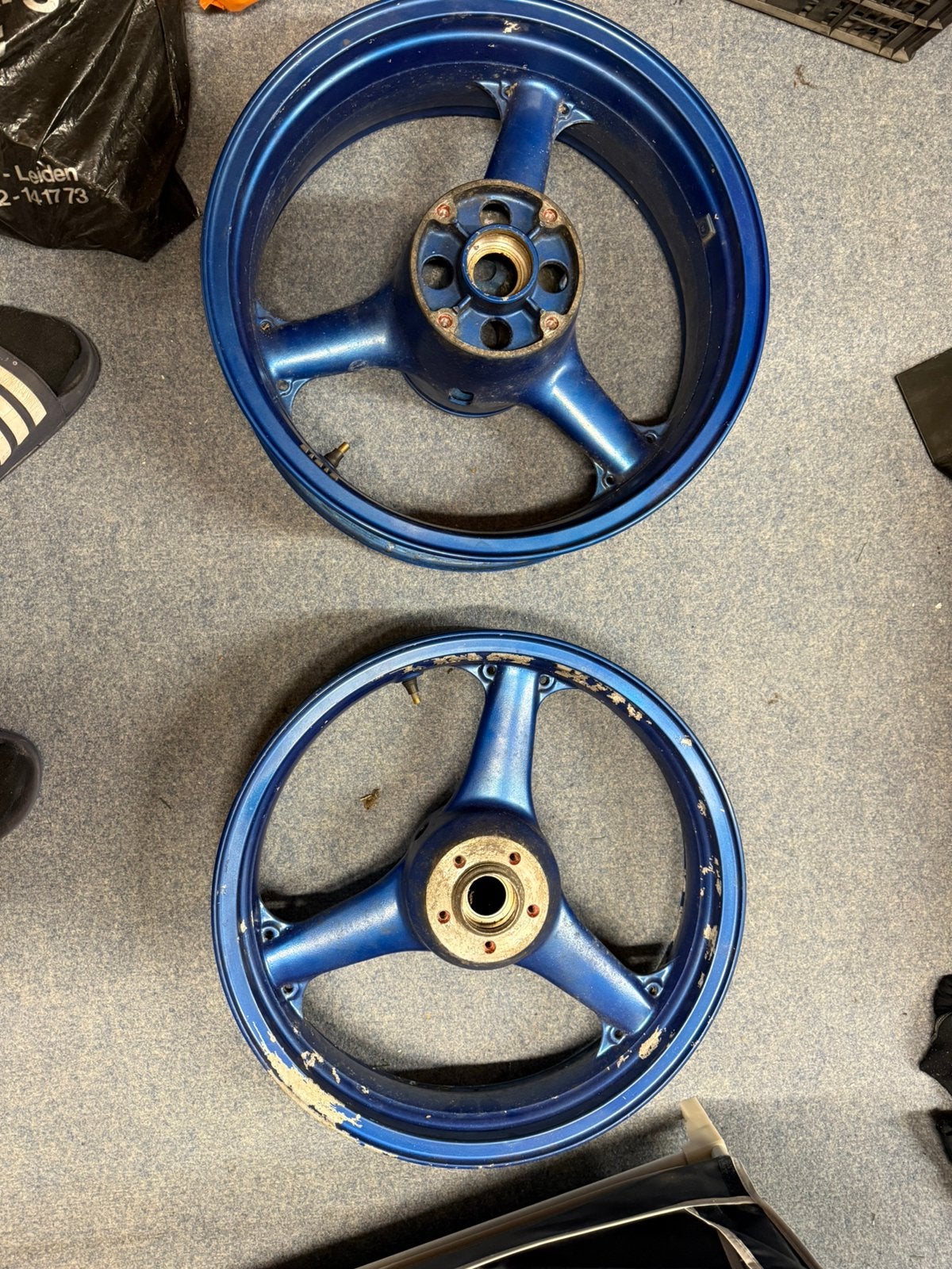 Velgenset kawasaki zx-6r 1998-2002, Ophalen, Gebruikt