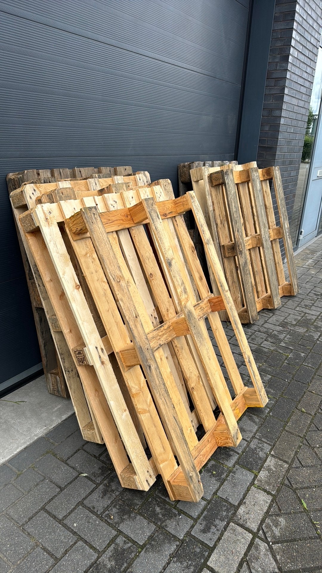 Pallets, Doe-het-zelf en Verbouw, Hout en Planken, Ophalen, Zo goed als nieuw, Pallet, Minder dan 200 cm