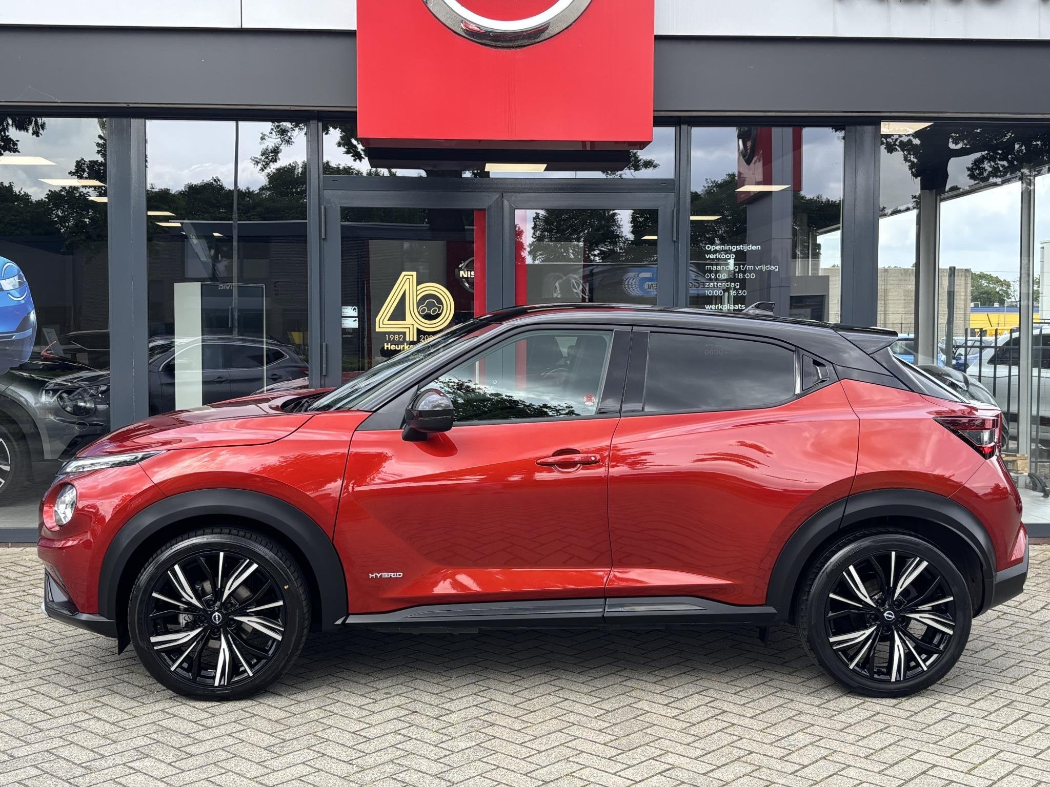 Nissan Juke Hybrid 143 N-Design | AUTOMAAT | TWO-TONE | STOE, Auto's, Nissan, 1300 kg, Gebruikt, Bedrijf, SUV of Terreinwagen