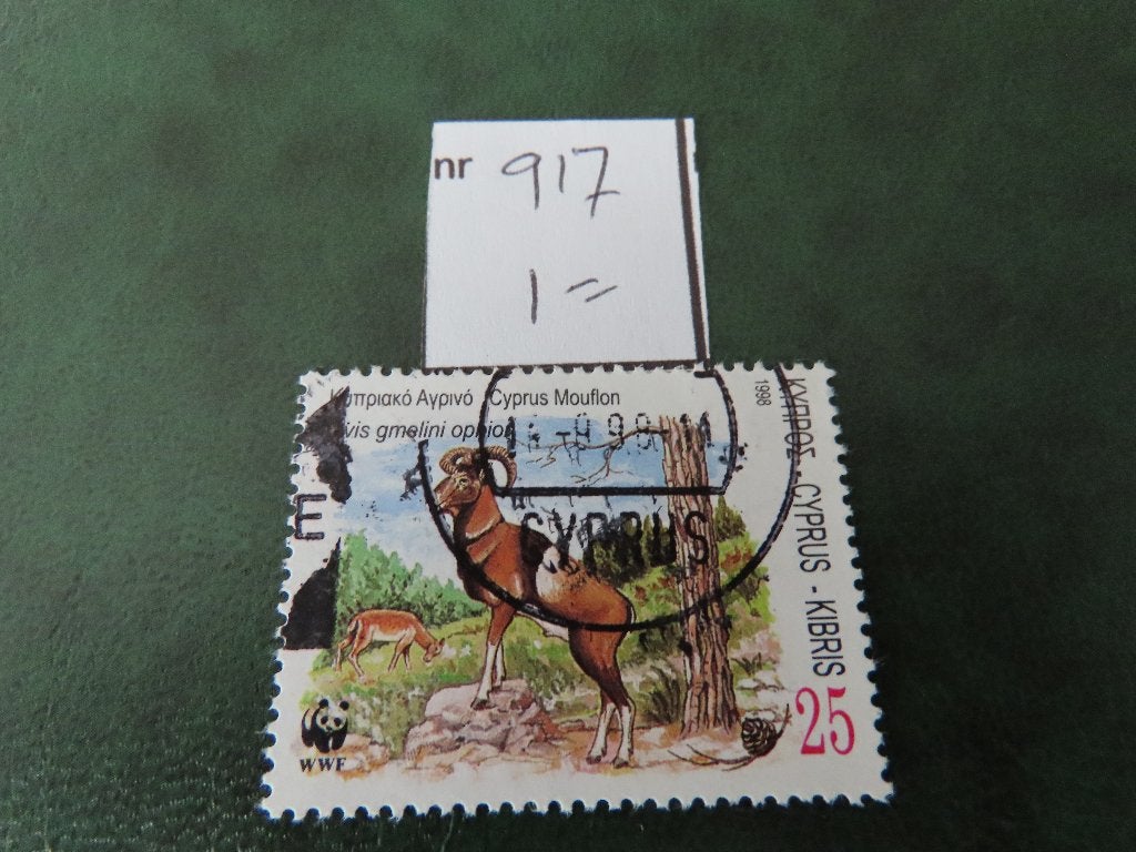 cyprus 917, Ophalen of Verzenden, Overige landen, Gestempeld