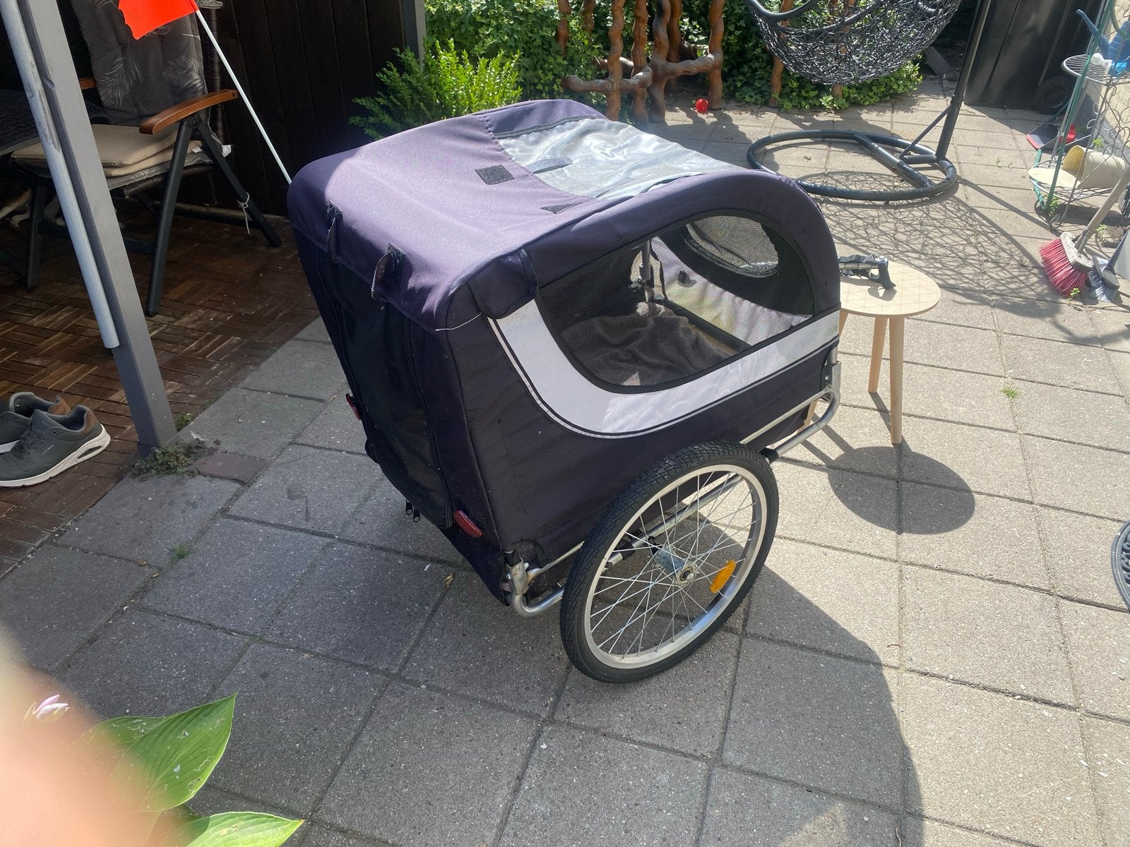 Hondenfietskar - Comfortabel en Veilig voor Uw Hond, Gebruikt, Opvouwbaar, 20 tot 40 kg, Ophalen of Verzenden
