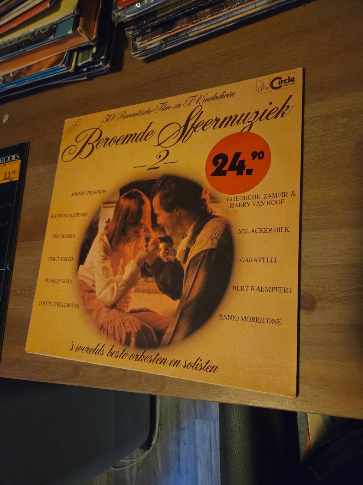 Beroemde Sfeermuziek 2 LP's Romantische Film- en TV-melodie, Ophalen, Gebruikt, Overige genres, Complilatie