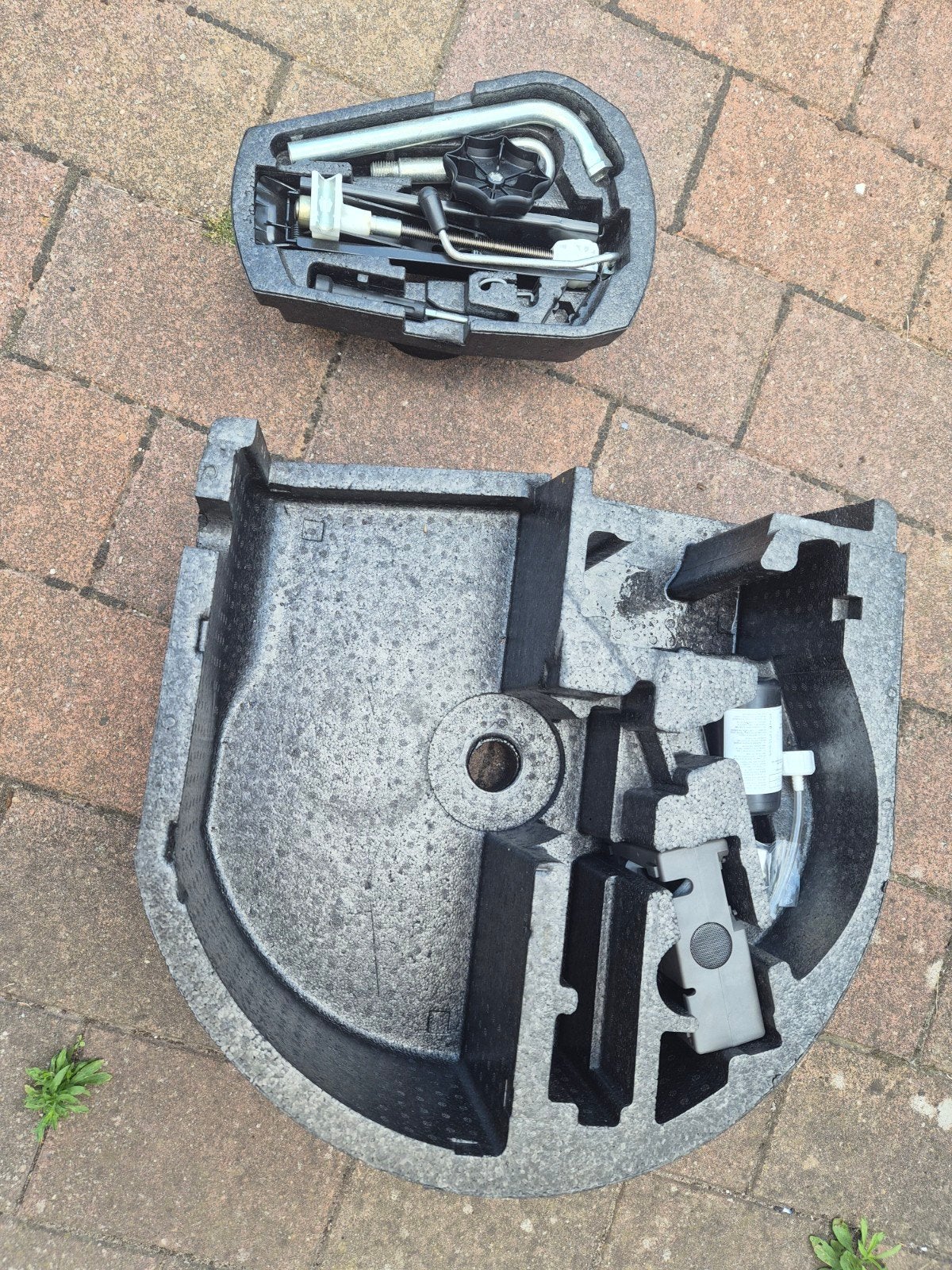 Krik en bandenreparatieset voor VW Polo 6R bj 09 t/m 17., Ophalen of Verzenden, Nieuw, Manueel, Schaarkrik