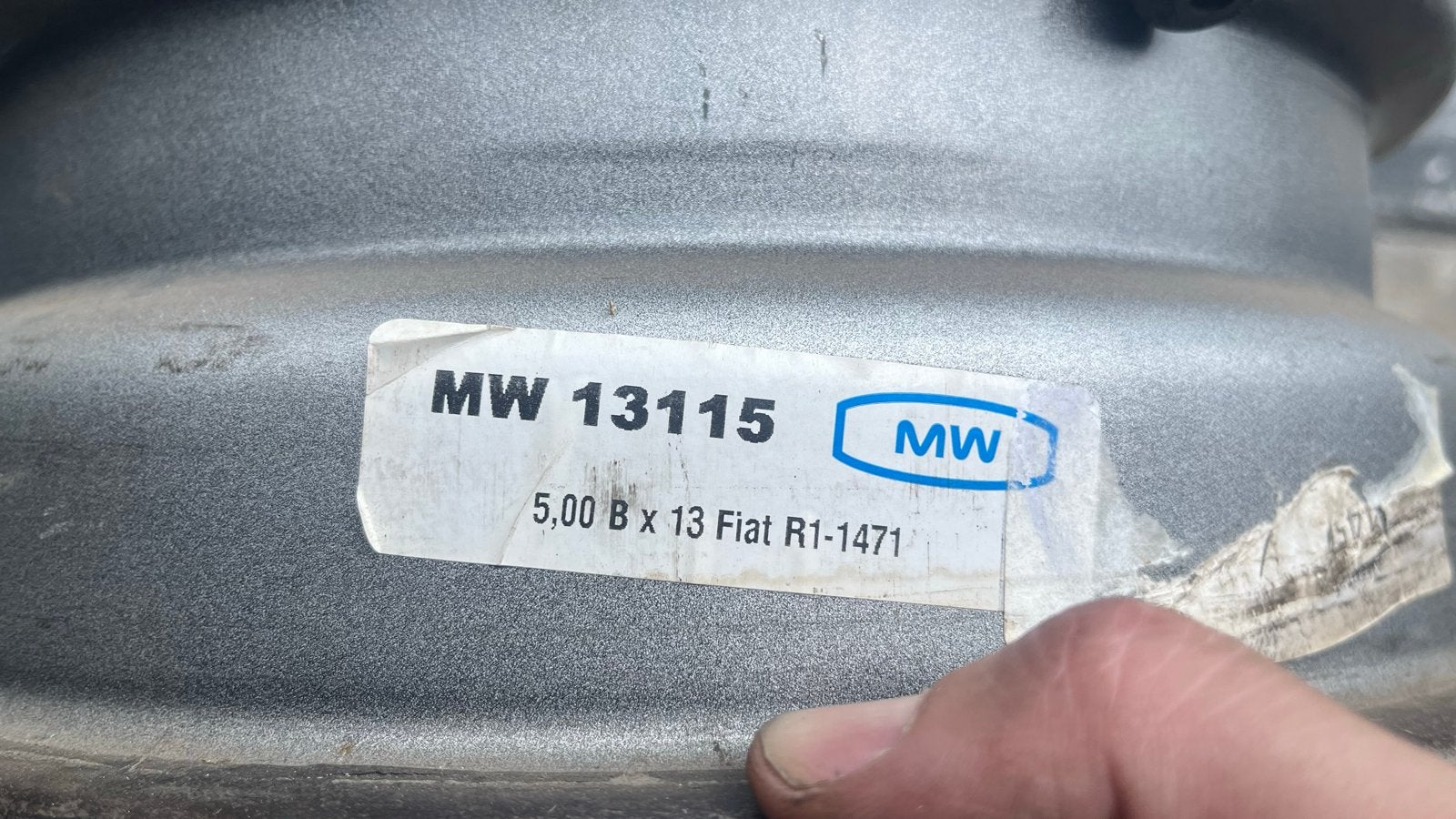 13 inch stalen velgen voor Fiat lada VAZ, Ophalen, Gebruikt