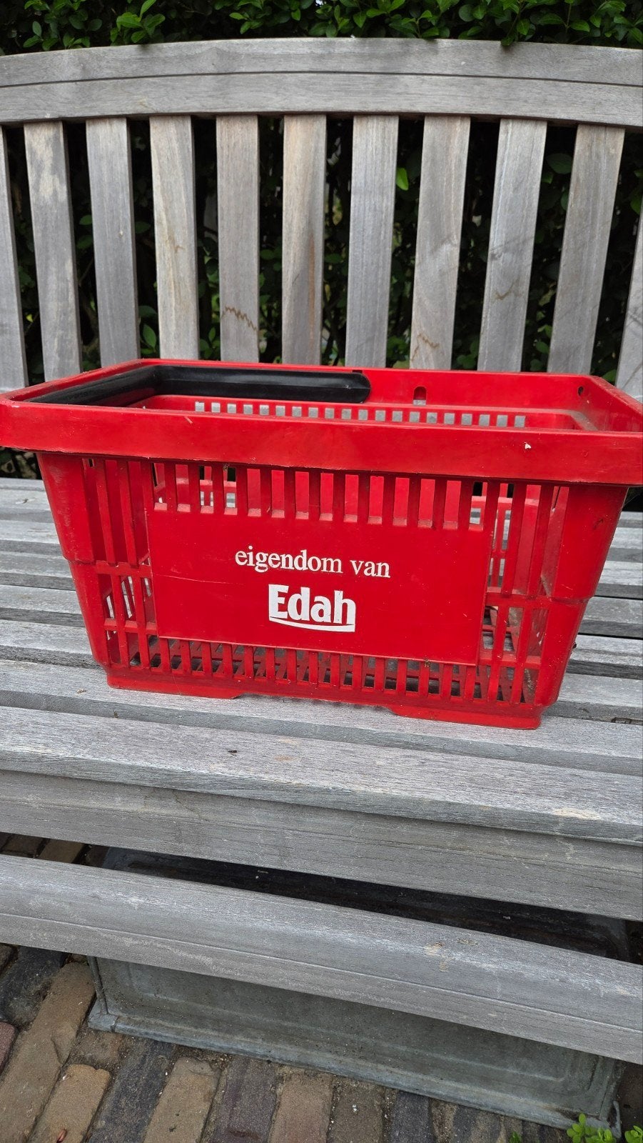 EDAH WINKELMANDJE, Ophalen