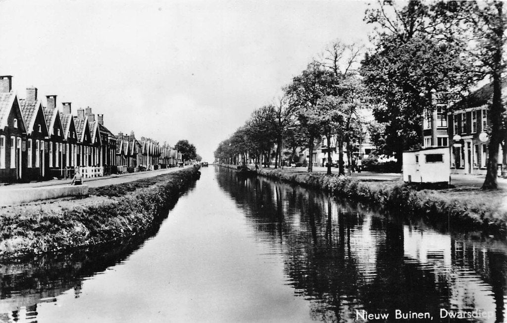 629 Nieuw Buinen - Dwarsdiep, Ophalen of Verzenden, 1960 tot 1980, Ongelopen, Drenthe