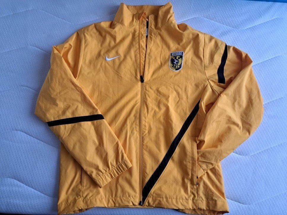 Nike Vitesse Regenjas/Zomerjack - Kinderen XL, Geel, Nike, Ophalen of Verzenden, Maat 34 (XS) of kleiner