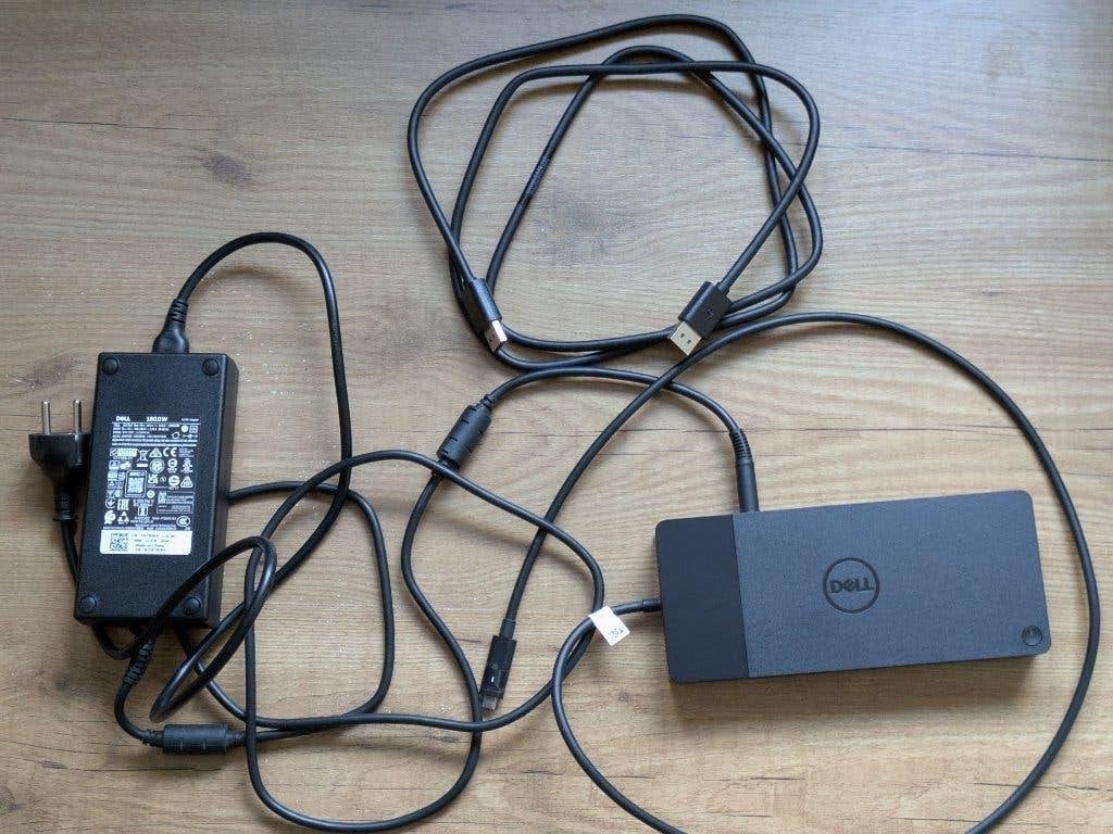 Dell WD19 USB-C dockingstation incl. 180W adapter, Computers en Software, Laptop, Ophalen of Verzenden, Zo goed als nieuw, Dell