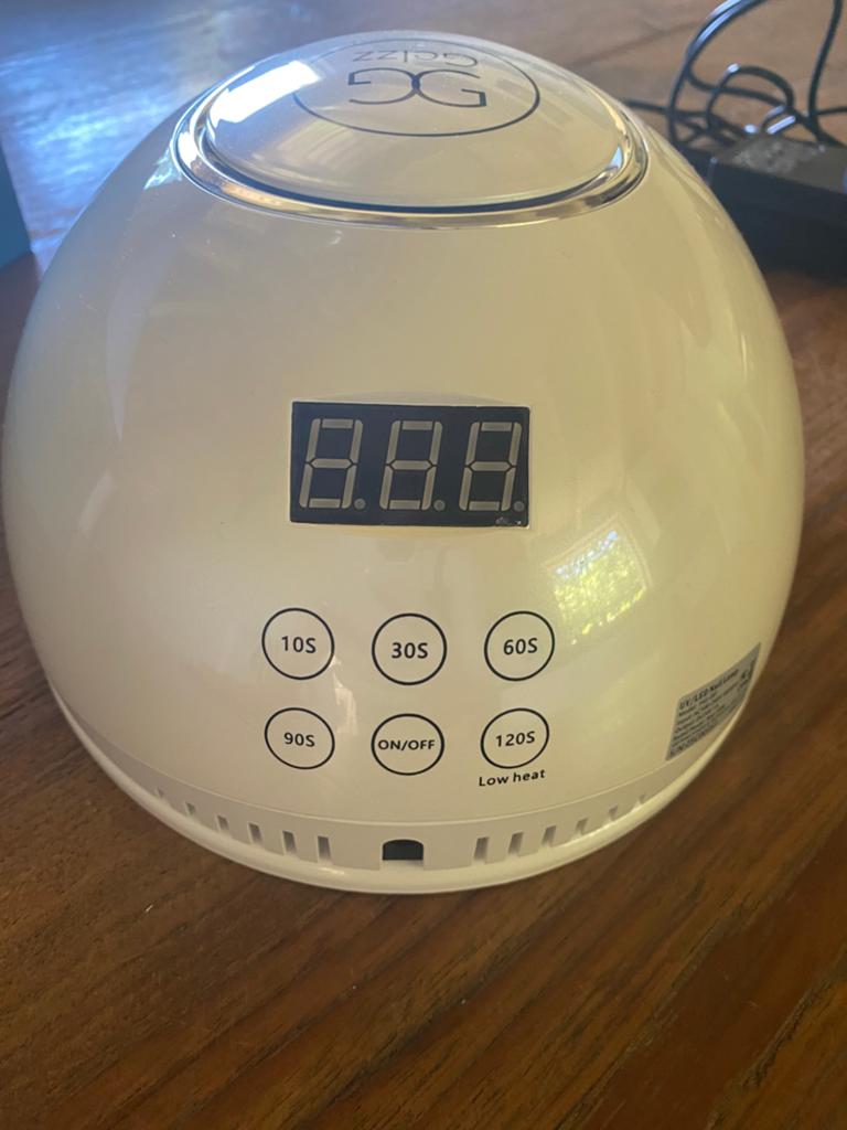 Gelzz 48 watt led/UV lamp, Verzenden, Zo goed als nieuw, Wit, Handen en Nagels