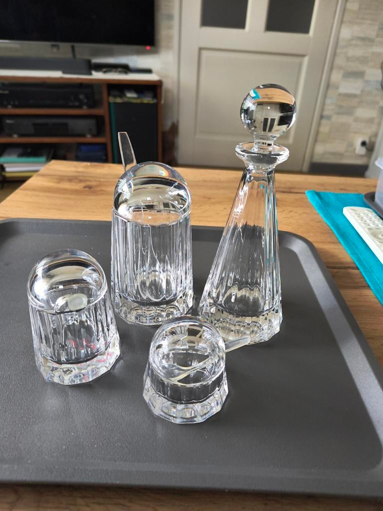 PALOMA PICASSO kristal  OLIE TAFELSET Villeroy en Boch, Antiek en Kunst, Ophalen of Verzenden