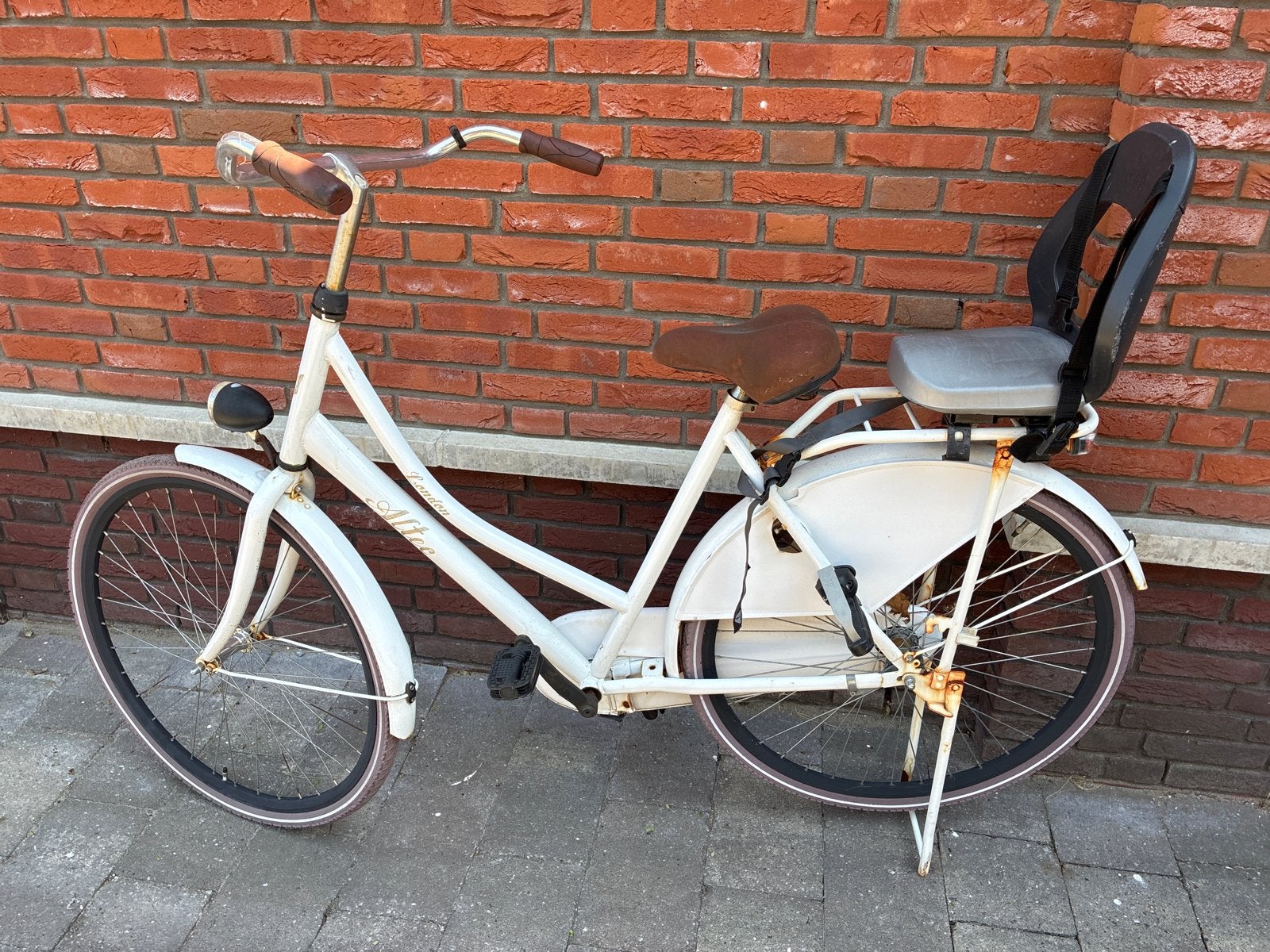 Altec London Damesfiets - Crème, Terugtraprem, 56 cm of meer, Ophalen, Overige merken
