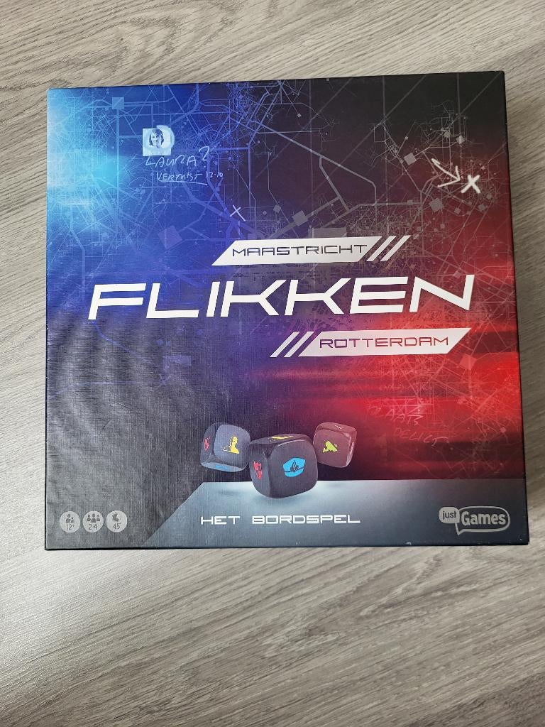 flikken maastricht/rotterdam bordspel, Ophalen of Verzenden, Zo goed als nieuw