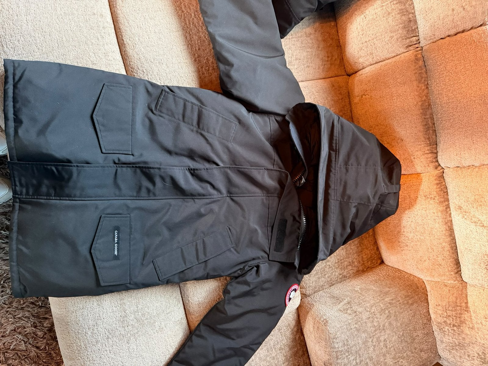 Originele Canada Goose Jas Parka, Ophalen, Nieuw, Maat 46 (S) of kleiner, Zwart
