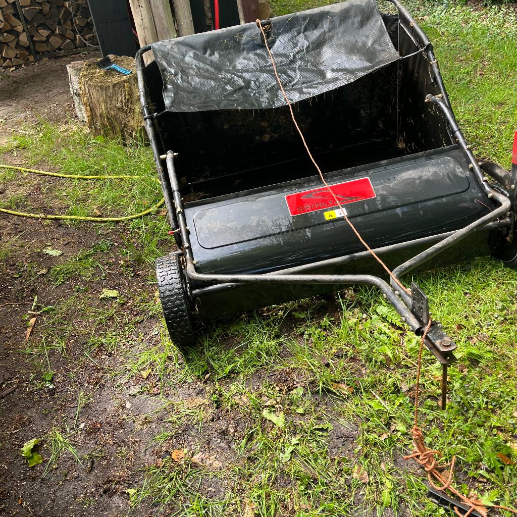 bladveger zitmaaier, Tuin en Terras, Veegmachines, Ophalen, Gebruikt, Brinly