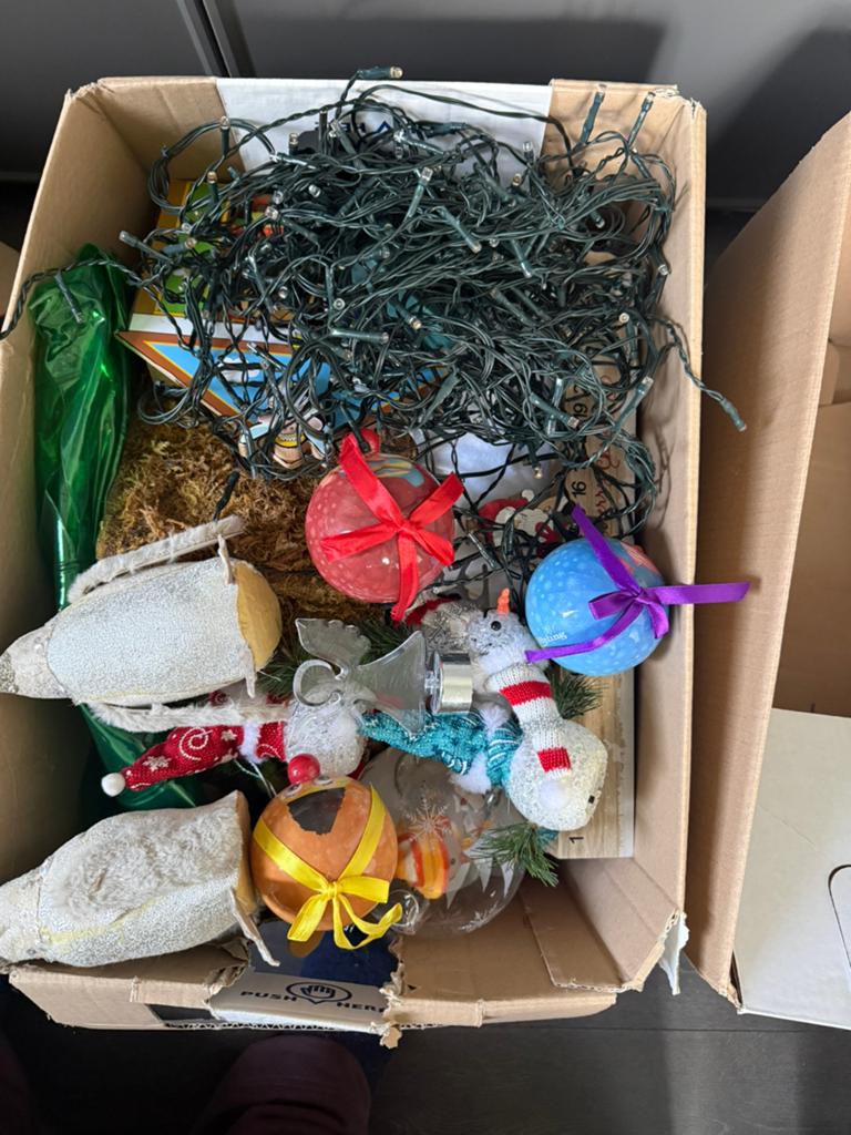 Kerst decoratie *gratis*, Ophalen, Zo goed als nieuw