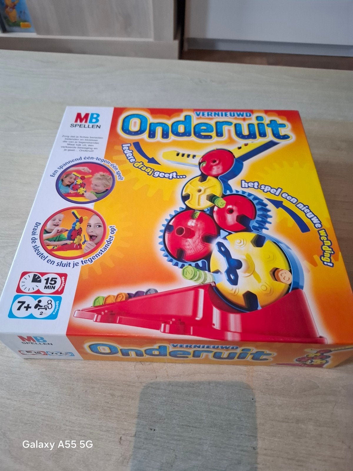 Onderuit spel van MB Spellen - Zo goed als nieuw, Hobby en Vrije tijd, Gezelschapsspellen | Bordspellen, MB Spellen, Een of twee spelers