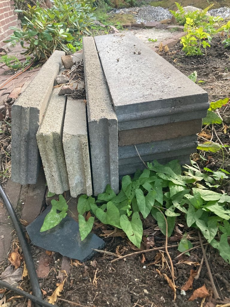 Opsluitbanden 100x20x6cm, Ophalen, Gebruikt, Overige typen, Minder dan 5 m²
