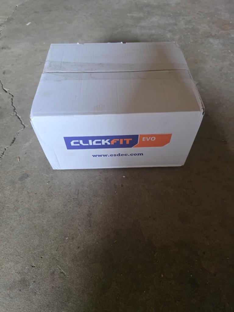 Clickfit evo klemmen zwart, Ophalen, Nieuw, Overige typen, Rvs