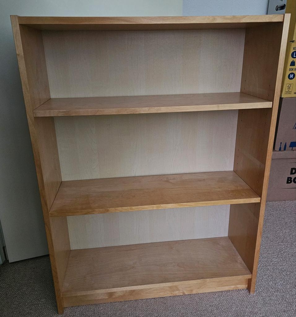 IKEA Billy berken boekenkast, Ophalen, Met plank(en), Gebruikt, 100 tot 150 cm