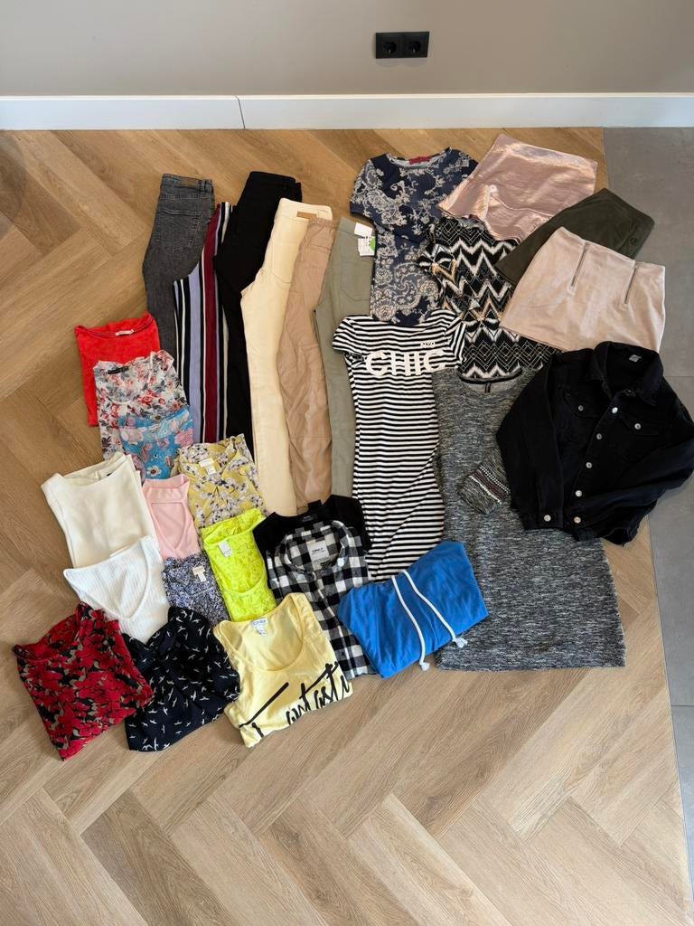 Kledingpakket maat S, Kleding | Dames, Ophalen of Verzenden, Zo goed als nieuw, Maat 36 (S)