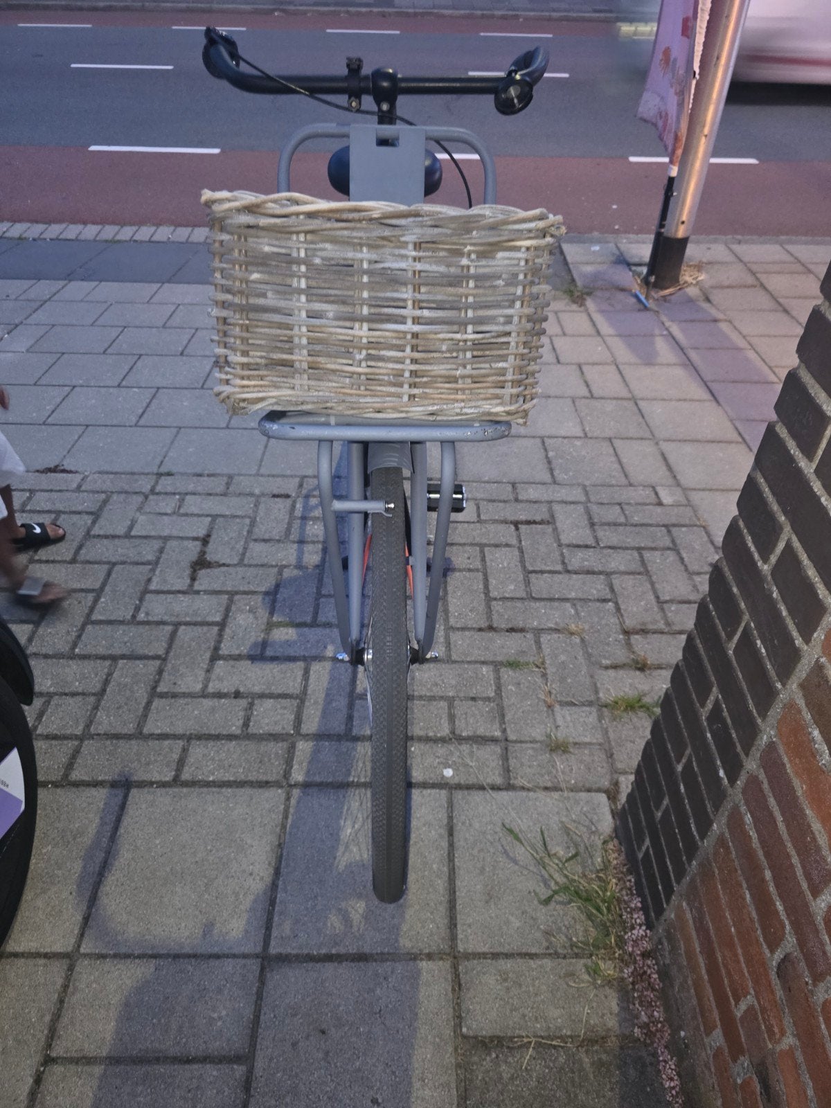 Cortina U4 Transportfiets - Grijs - Gebruikt, Overige merken, Terugtraprem, Gebruikt, Ophalen of Verzenden