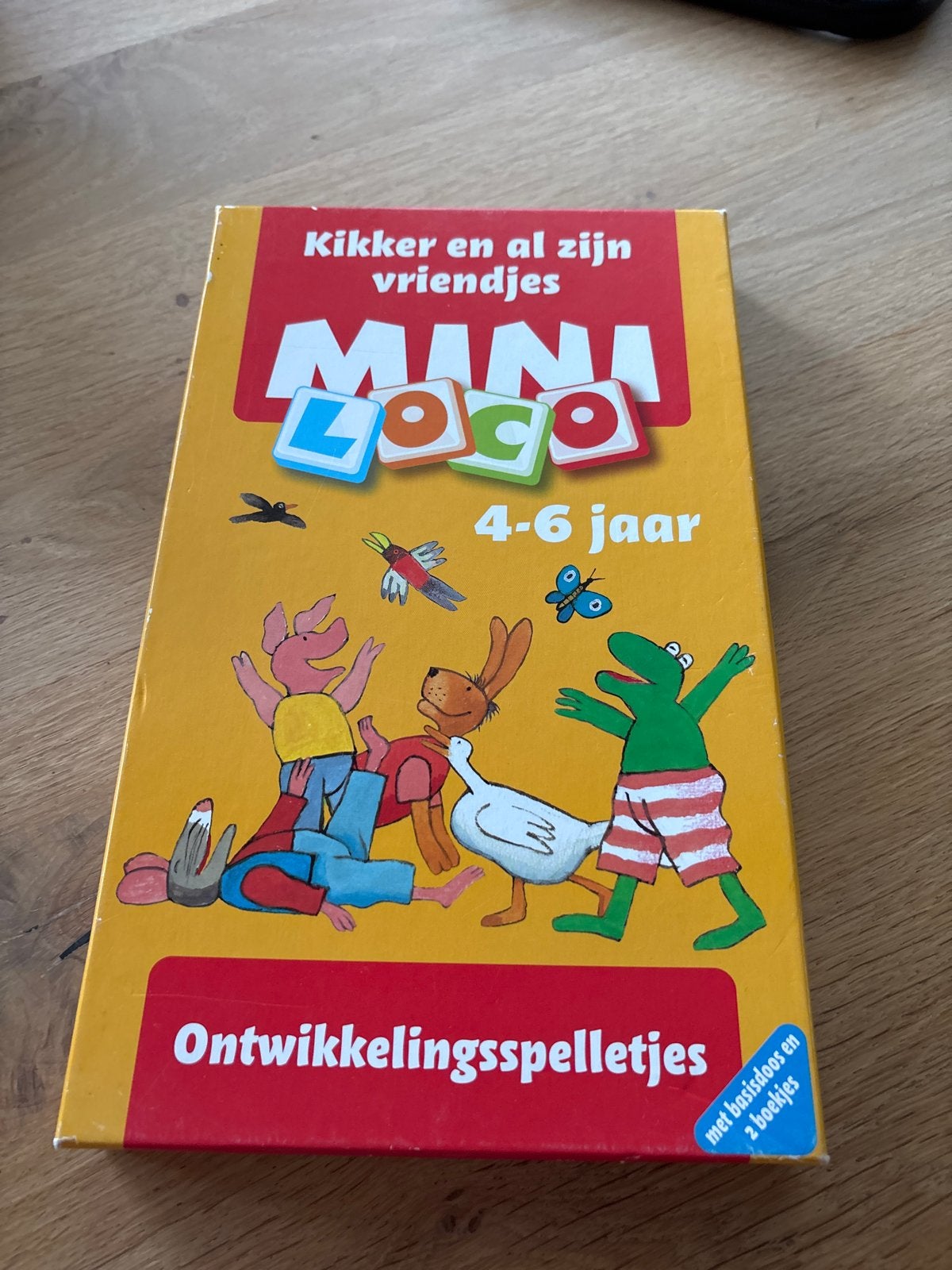 Mini Loco Kikker en al zijn vriendjes (4-6 jaar), Ophalen of Verzenden, Zo goed als nieuw, Puzzelen