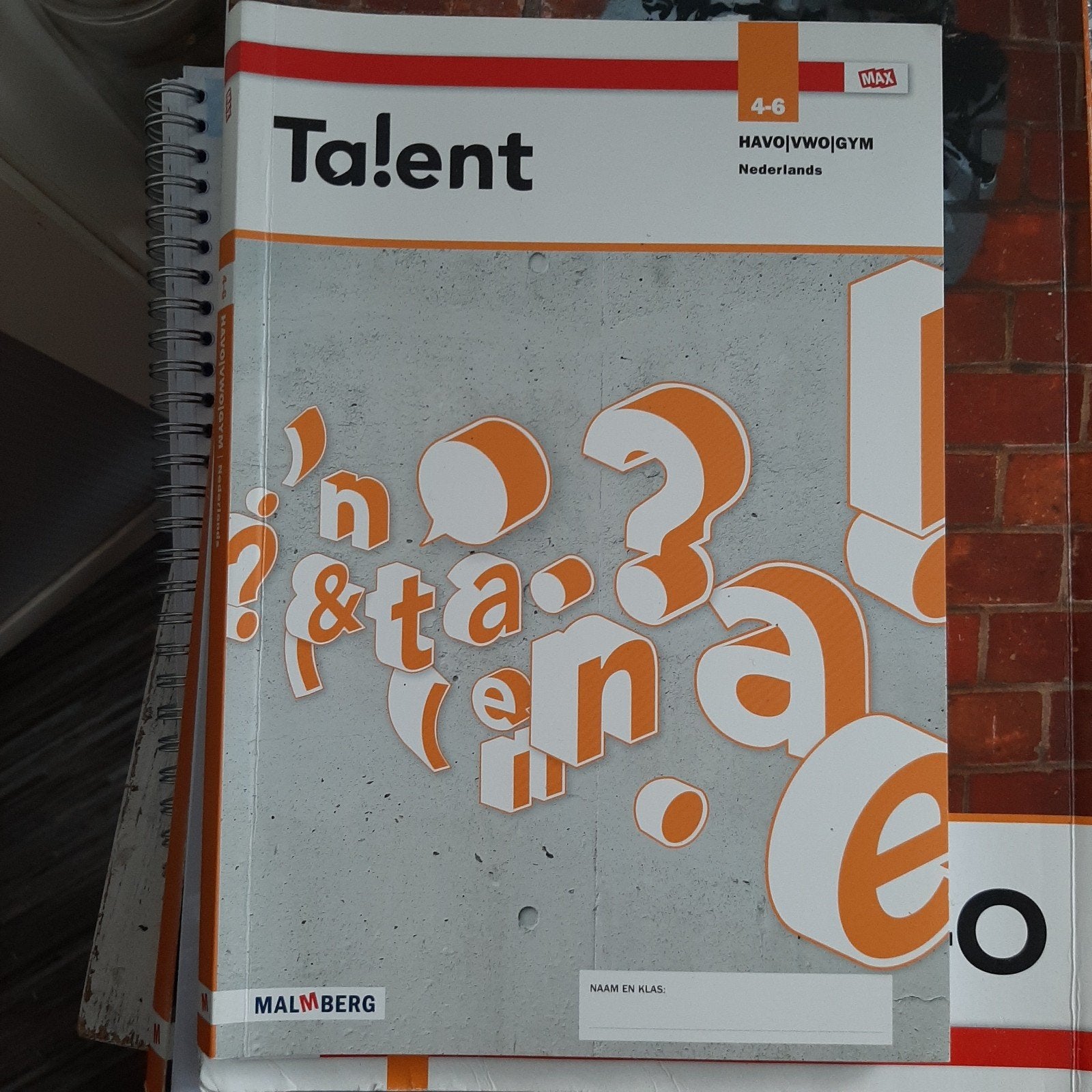 Talent Nederlands Vakboek HAVO/VWO/GYM 4-6 Malmberg, nieuw, Malmberg, Nieuw, Ophalen of Verzenden, Alpha