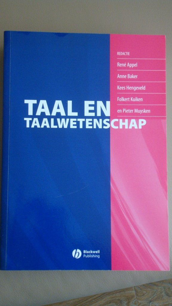 Taal en Taalwetenschap, Ophalen of Verzenden, Alpha, Nieuw, HBO
