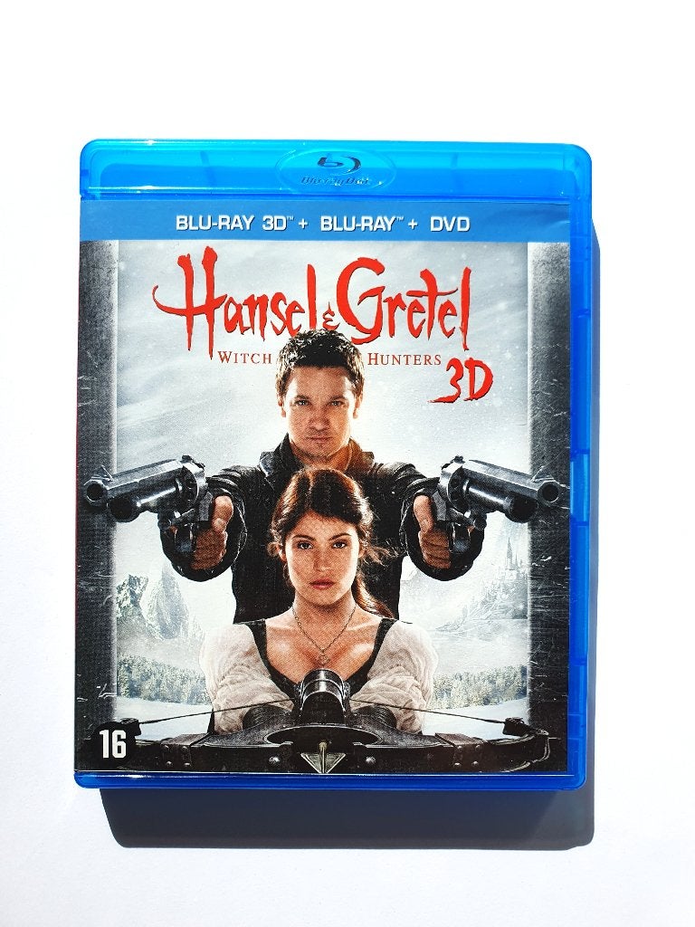 Hansel & Gretel Witch Hunters 2D (Blu-ray + DVD), Ophalen of Verzenden, Zo goed als nieuw, Actie