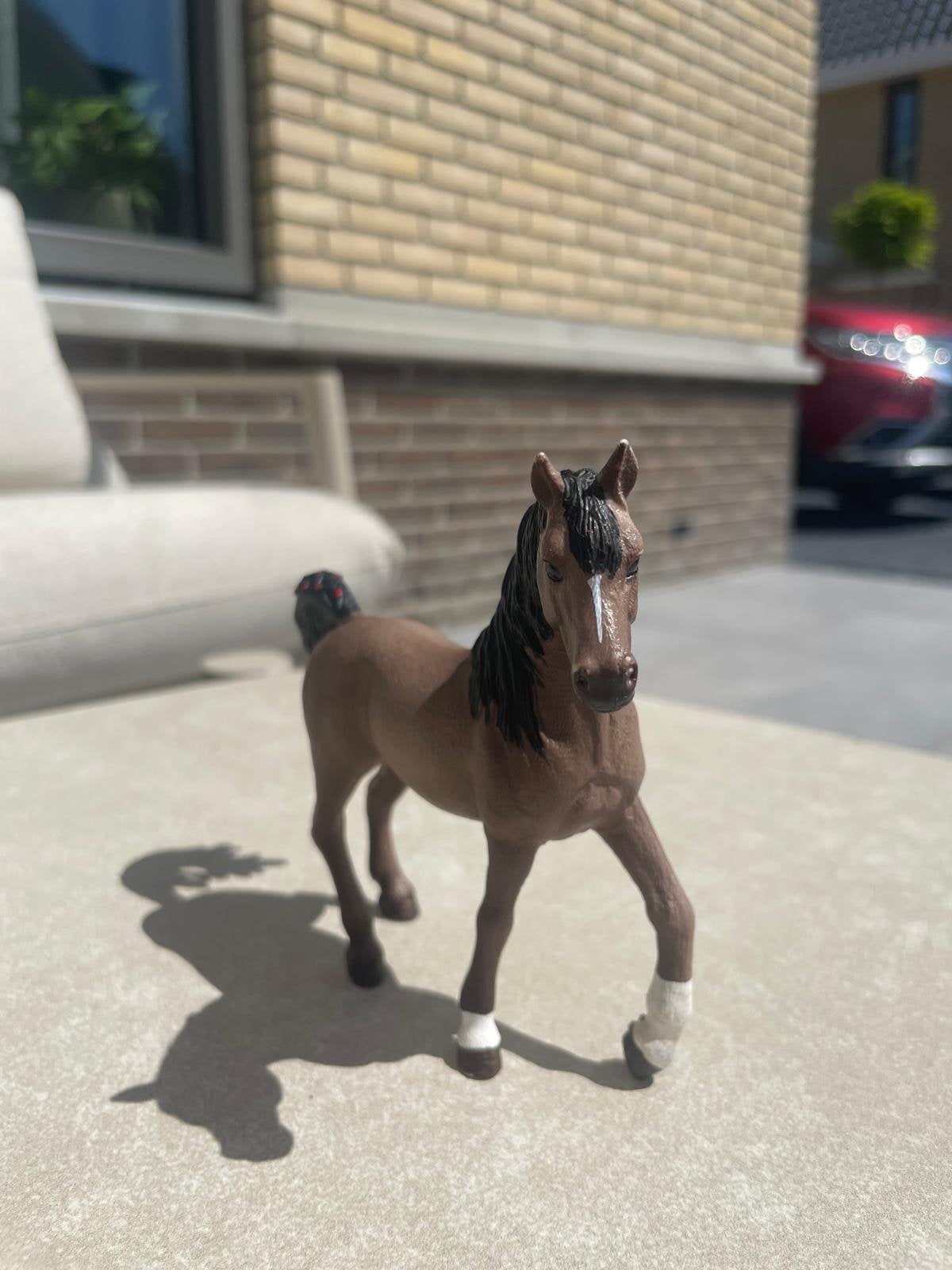 Schleich Arabische volbloed hengst bruin, Ophalen, Zo goed als nieuw