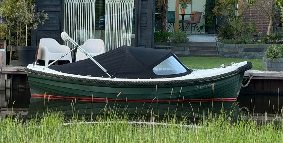 Mopol 548 Kwaliteitssloep uit Friesland, Watersport en Boten, Sloepen, Ophalen, Gebruikt, Tot 10 pk, Binnenboordmotor