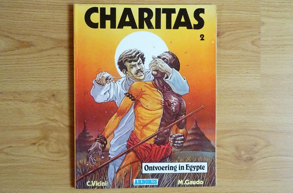 Charitas 2, ontvoering in Egypte, 1e druk 1982, Eén stripboek, Ophalen of Verzenden, Gelezen