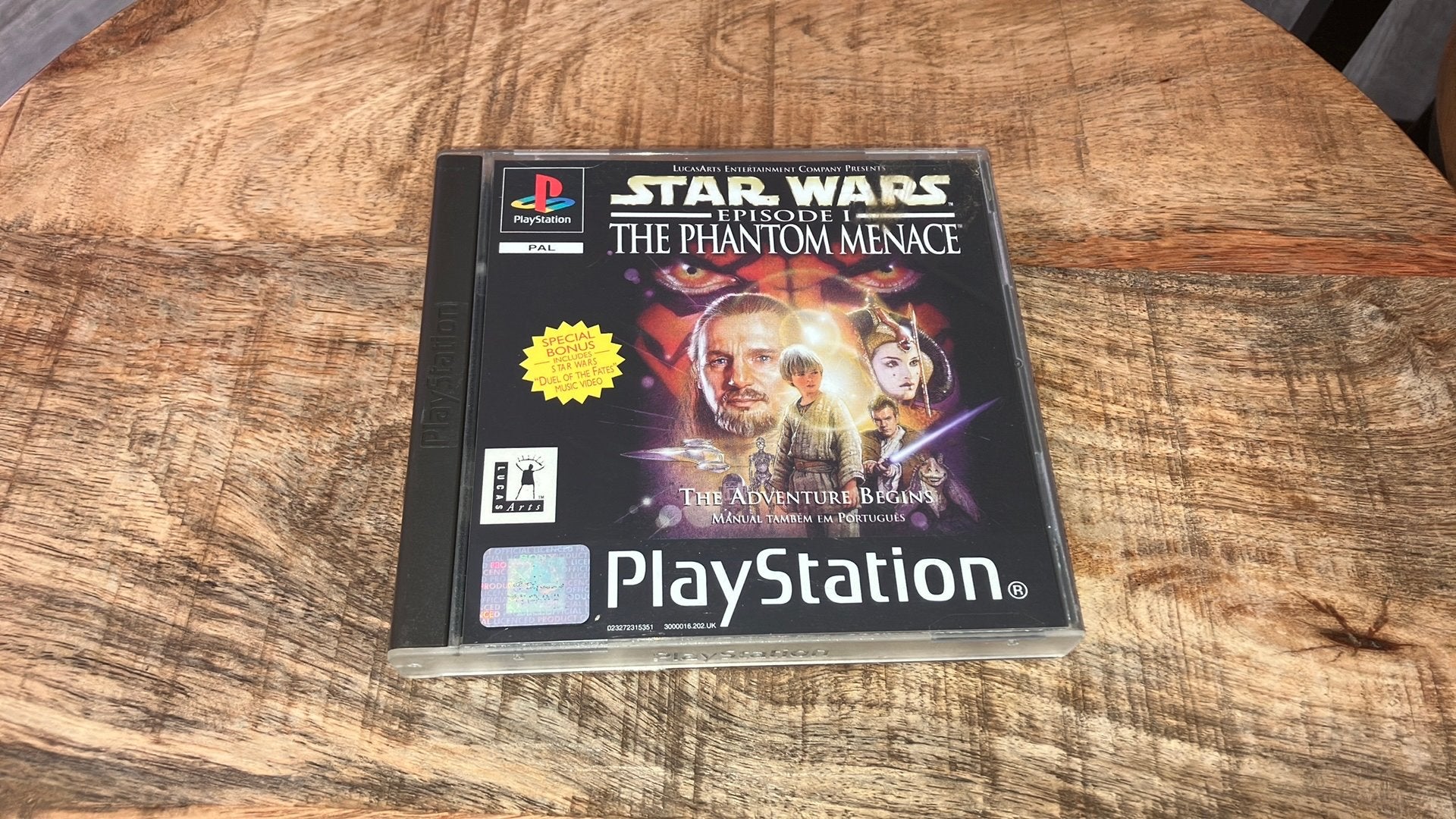 Star Wars Episode 1 The Phantom Menace PlayStation 1, 1 speler, Ophalen of Verzenden, Zo goed als nieuw, Avontuur en Actie