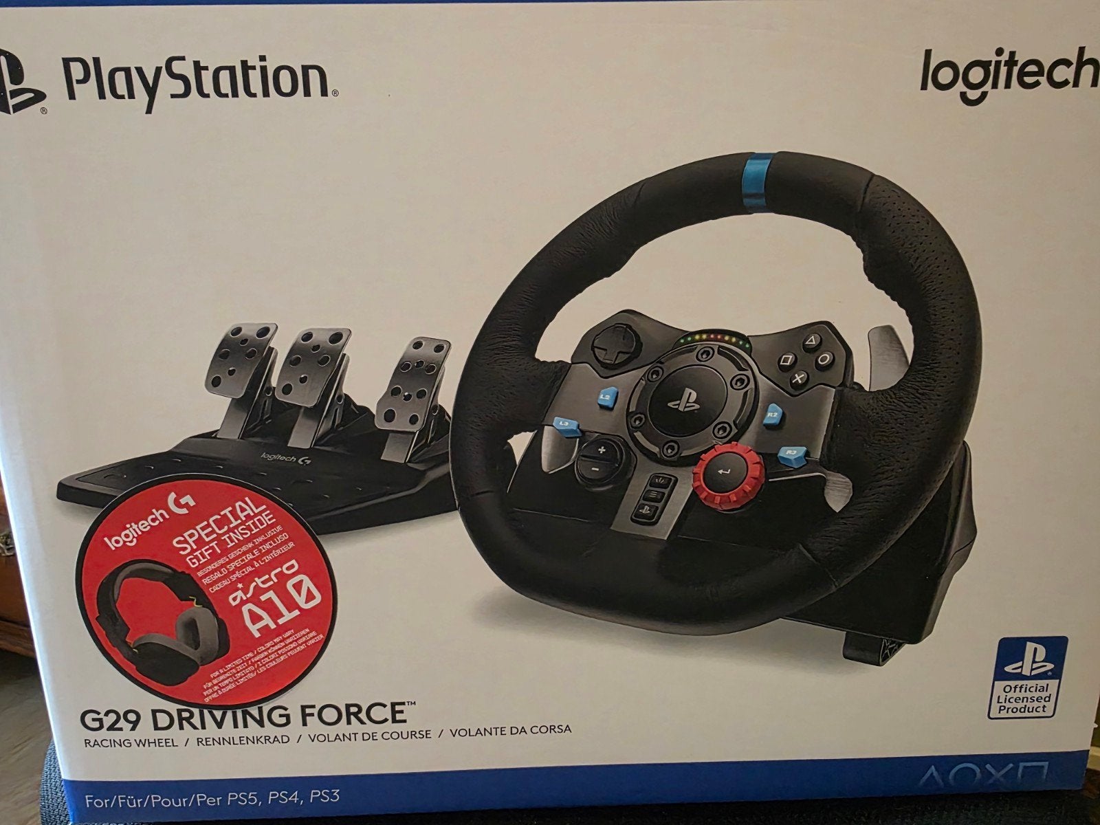 logitech g29 driving force + astro a10 headset, Spelcomputers en Games, Ophalen, Zo goed als nieuw