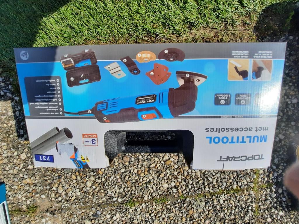 TOPCRAFT Multitool met accessoires - Nieuw in doos, Ophalen of Verzenden, Nieuw