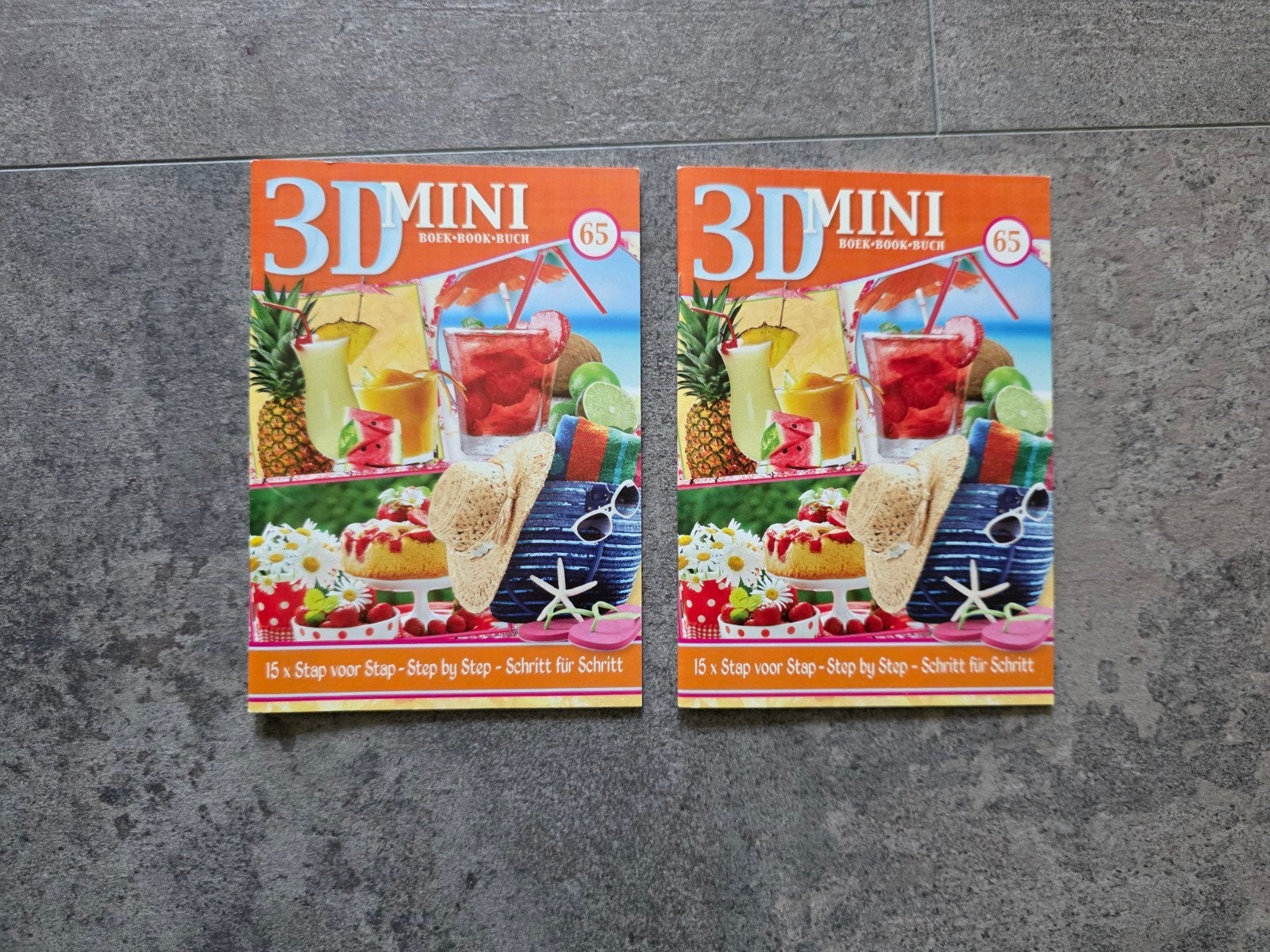 Studiolight 3D mini knipvellen knipvel boek NIEUW, Ophalen of Verzenden, Nieuw, Knipvel