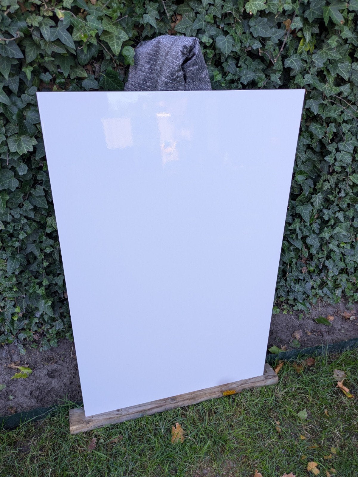 7 stuks Ikea Ringhult deuren 60x91 hoogglans wit, Ophalen, Gebruikt