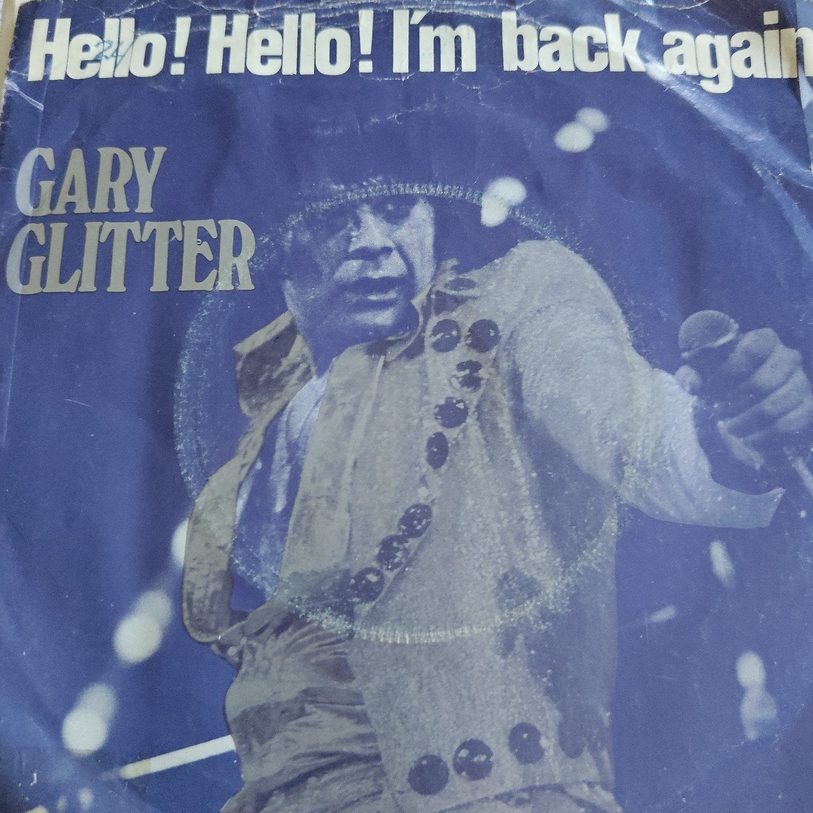 Gary Glitter - Hello! Hello! I'm back again (Single), Gebruikt, 7 inch, Ophalen of Verzenden, Pop