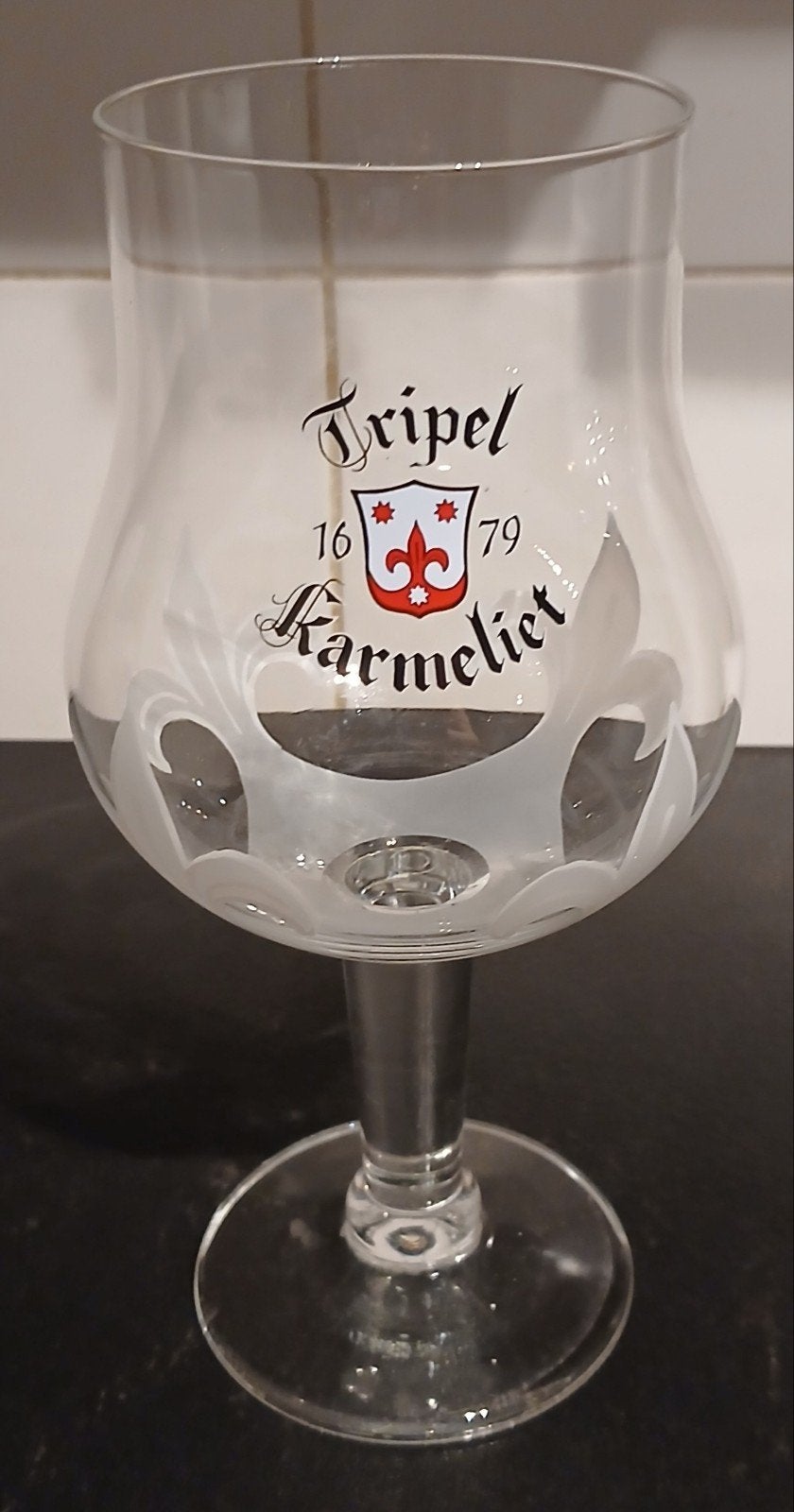 Tripel Karmeliet Bierglas - Uniek Design, Ophalen of Verzenden