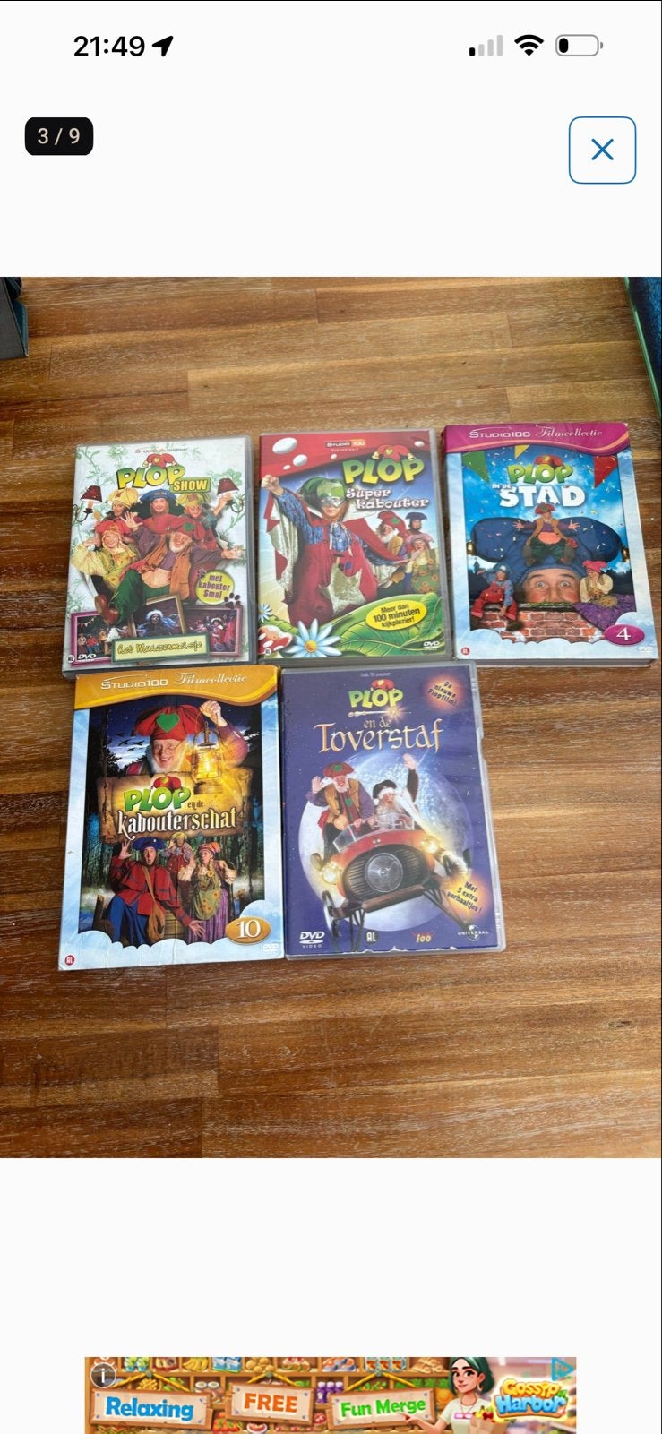 Grote collectie kinderfilms en series op DVD en Blu-ray, Ophalen, Gebruikt, Animatie, Alle leeftijden