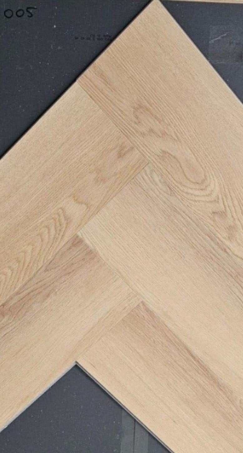Nieuw 50m2 click visgraat pvc met geïntegreerde ondervloer, Ophalen of Verzenden, Nieuw, 50 tot 75 m², Overige typen