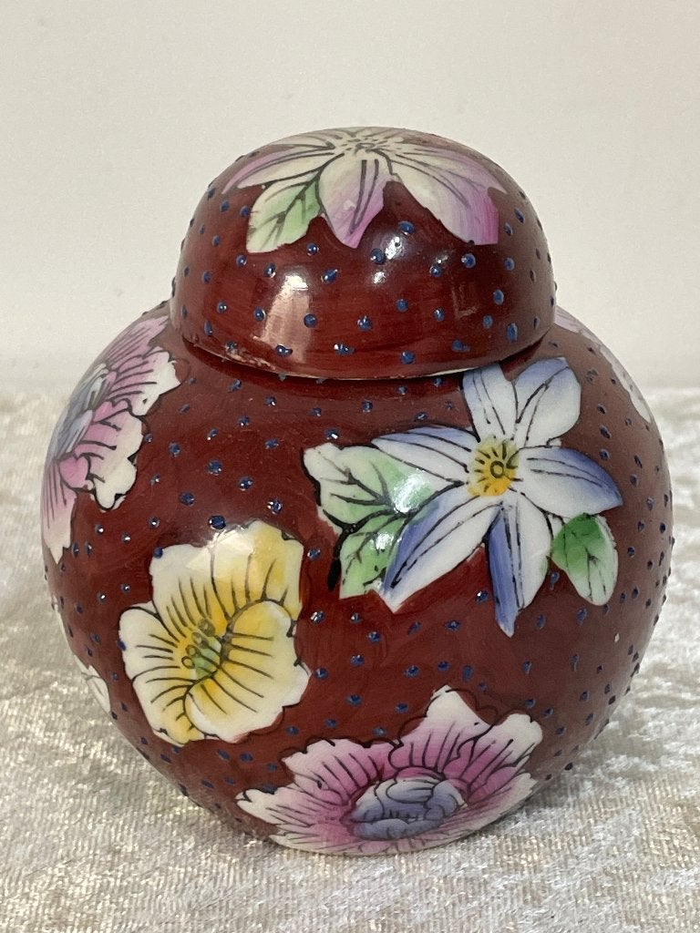 Oud Gemberpotje Bloemen, Ophalen