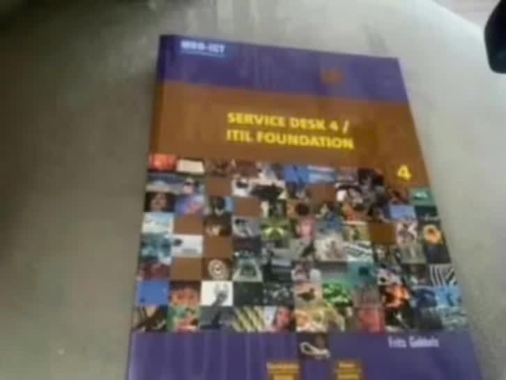 servicedesk 4 itil foundation, Boeken, Verzenden, Beta