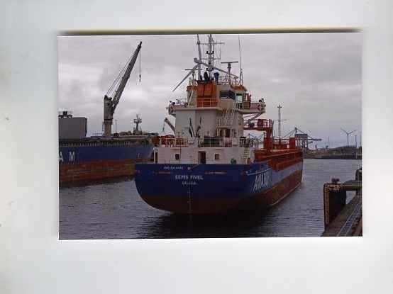 scheepvaart-foto-eems fivel, Ophalen of Verzenden, Zo goed als nieuw, Motorboot, Boek of Tijdschrift