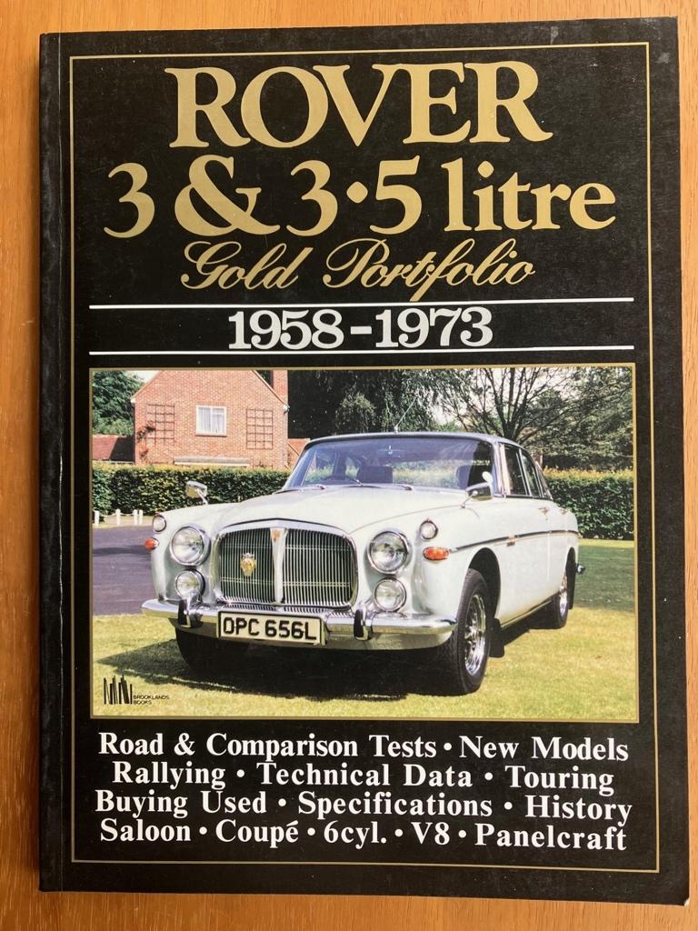 Rover 3 & 3.5 litre Gold Portefolio (prijs incl. verzend), Gelezen, R.M. Clarke, Verzenden, Overige merken
